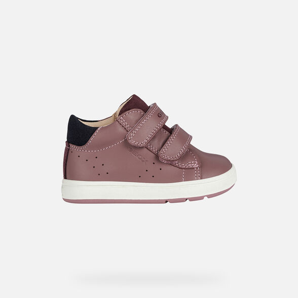 Geox Biglia Girl Bebe Fille Premiers Pas Roses Geox Ah