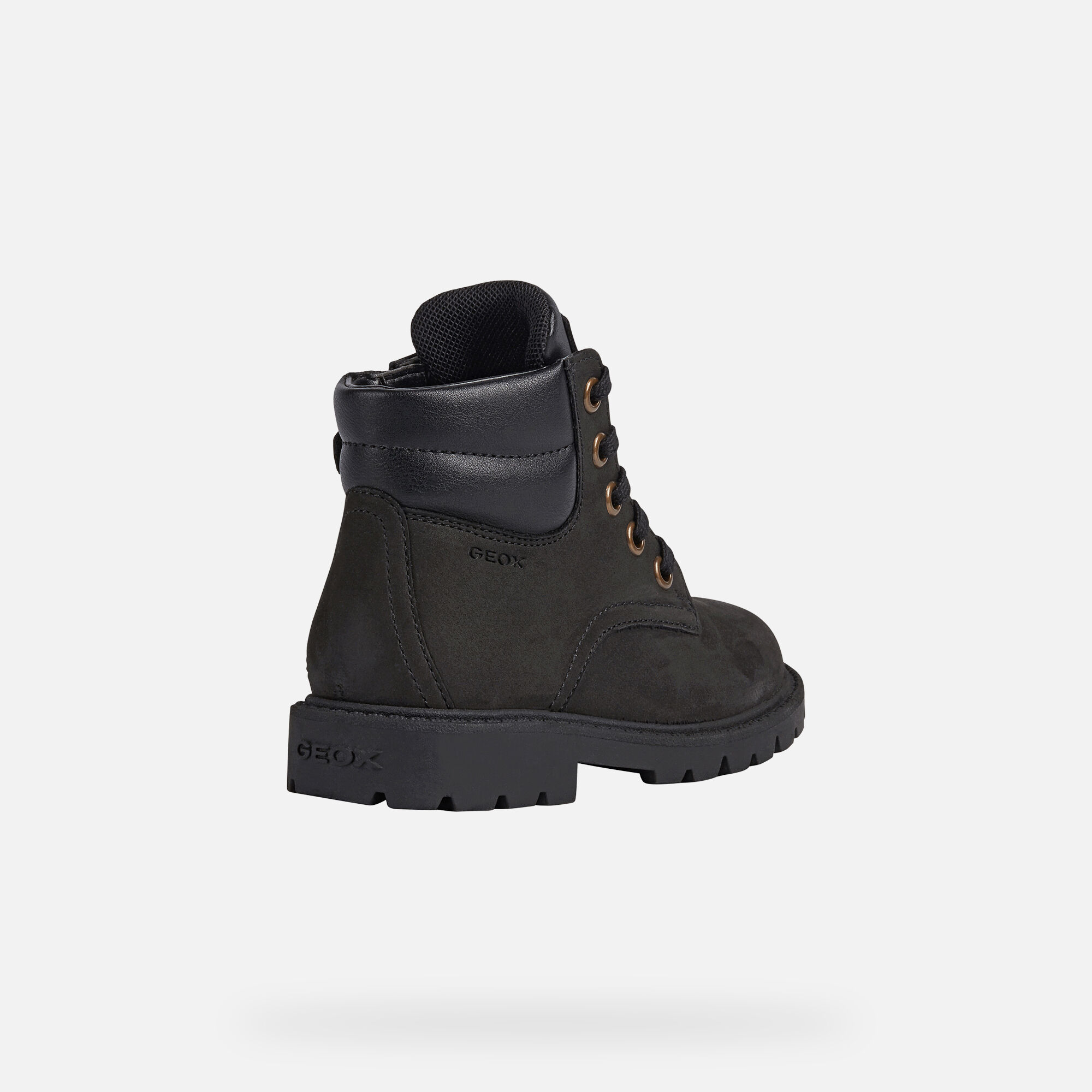 Geox® SHAYLAX Junior Boy: Black Ankle Boots | Geox® FW21/22
