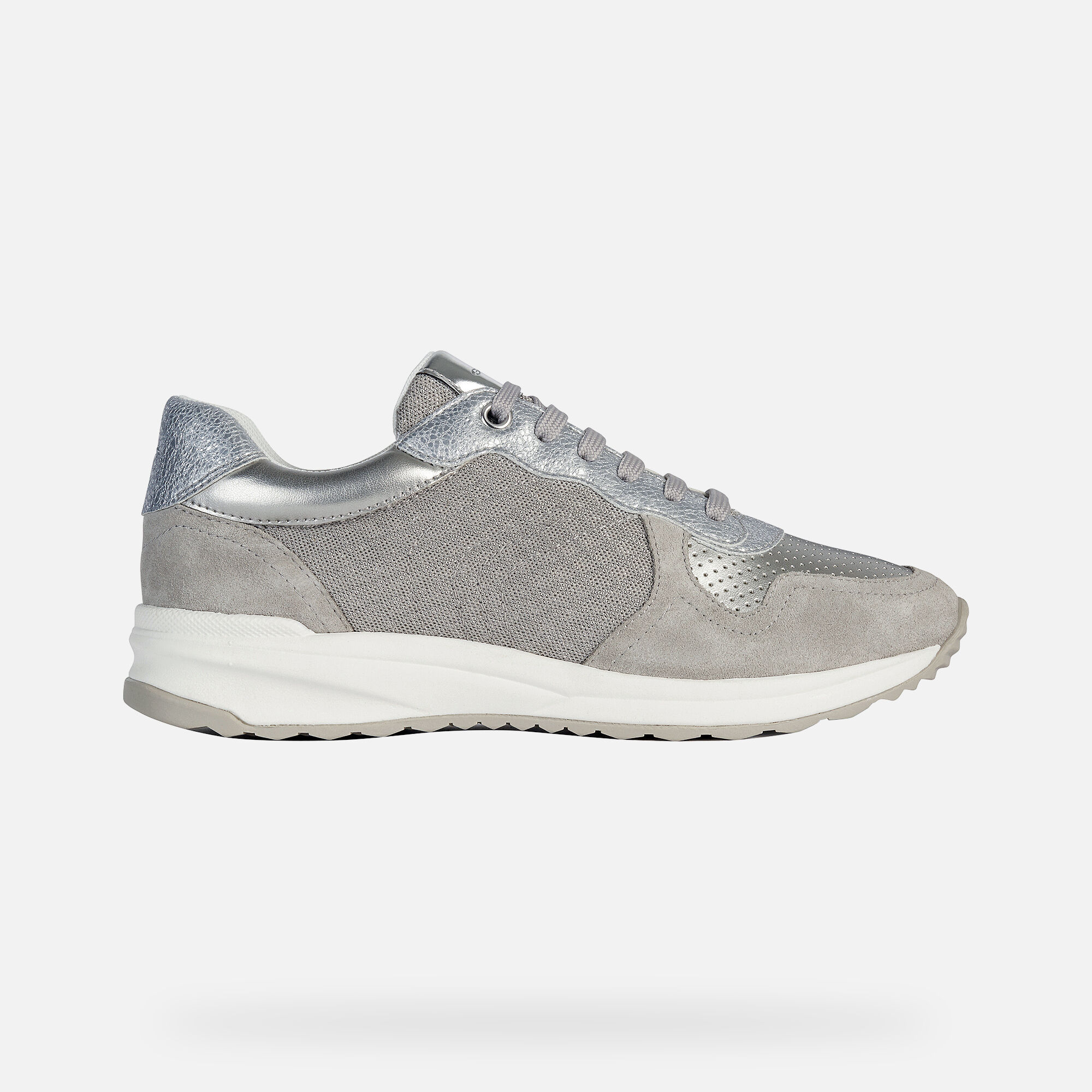 Geox AIRELL Woman: Grey Sneakers | Geox Spring/Summer
