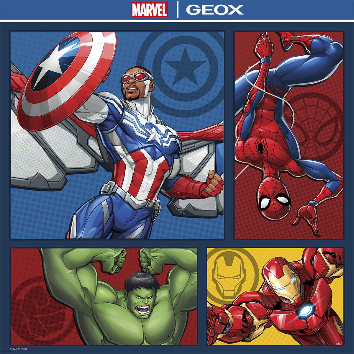 Marvel x Geox® | Spider-Man, Hulk and Iron Man shoes for Kids