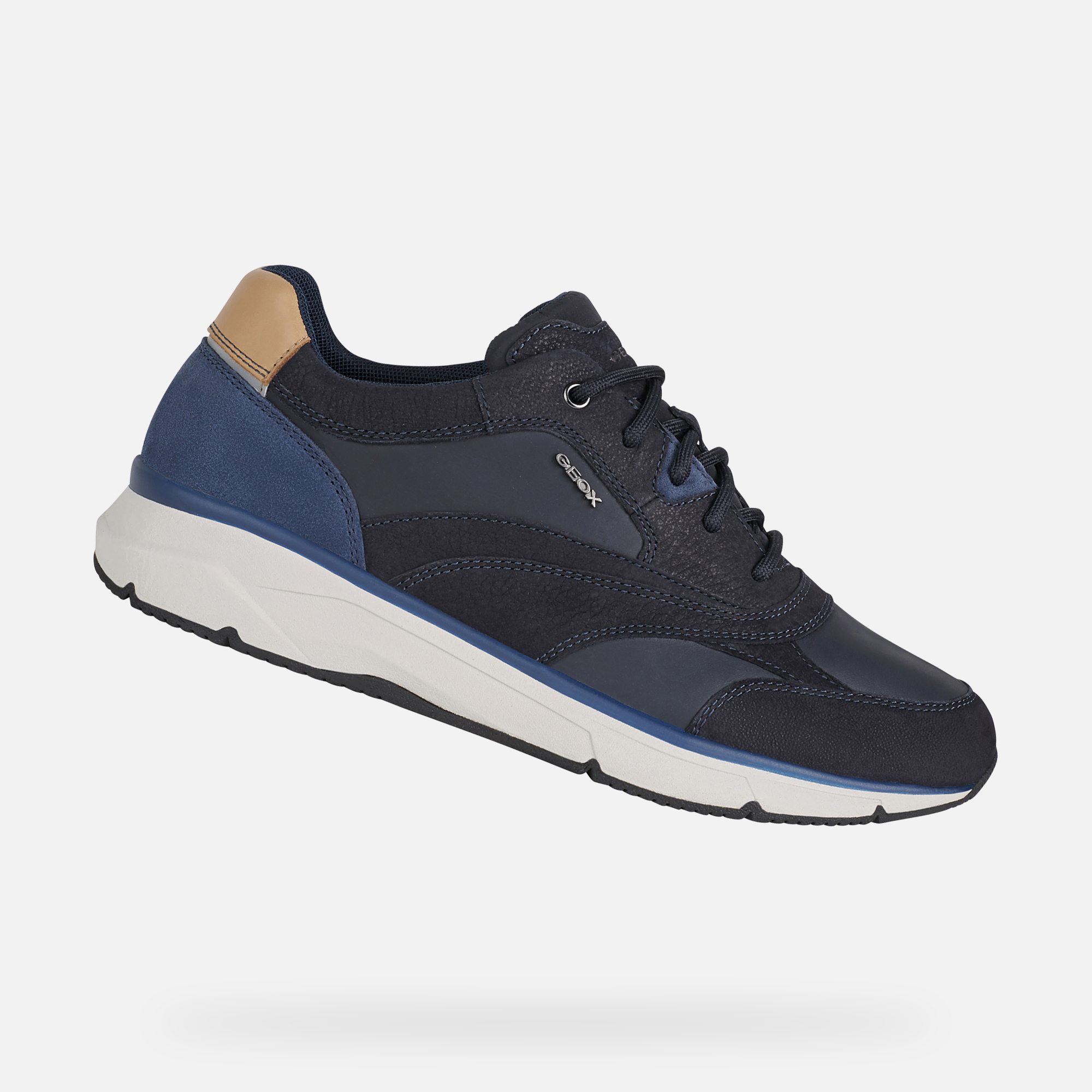 Geox® RADENTE Man: Navy blue Sneakers | Geox® FW21/22