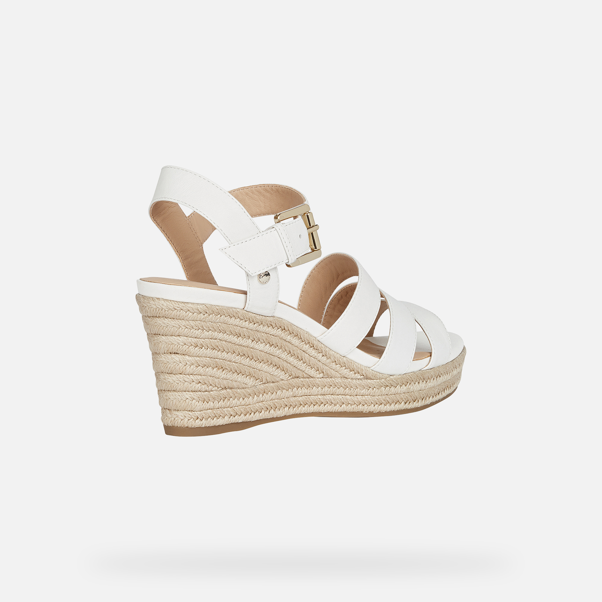 Geox® SOLEIL Woman White Sandals | Geox® Spring Summer