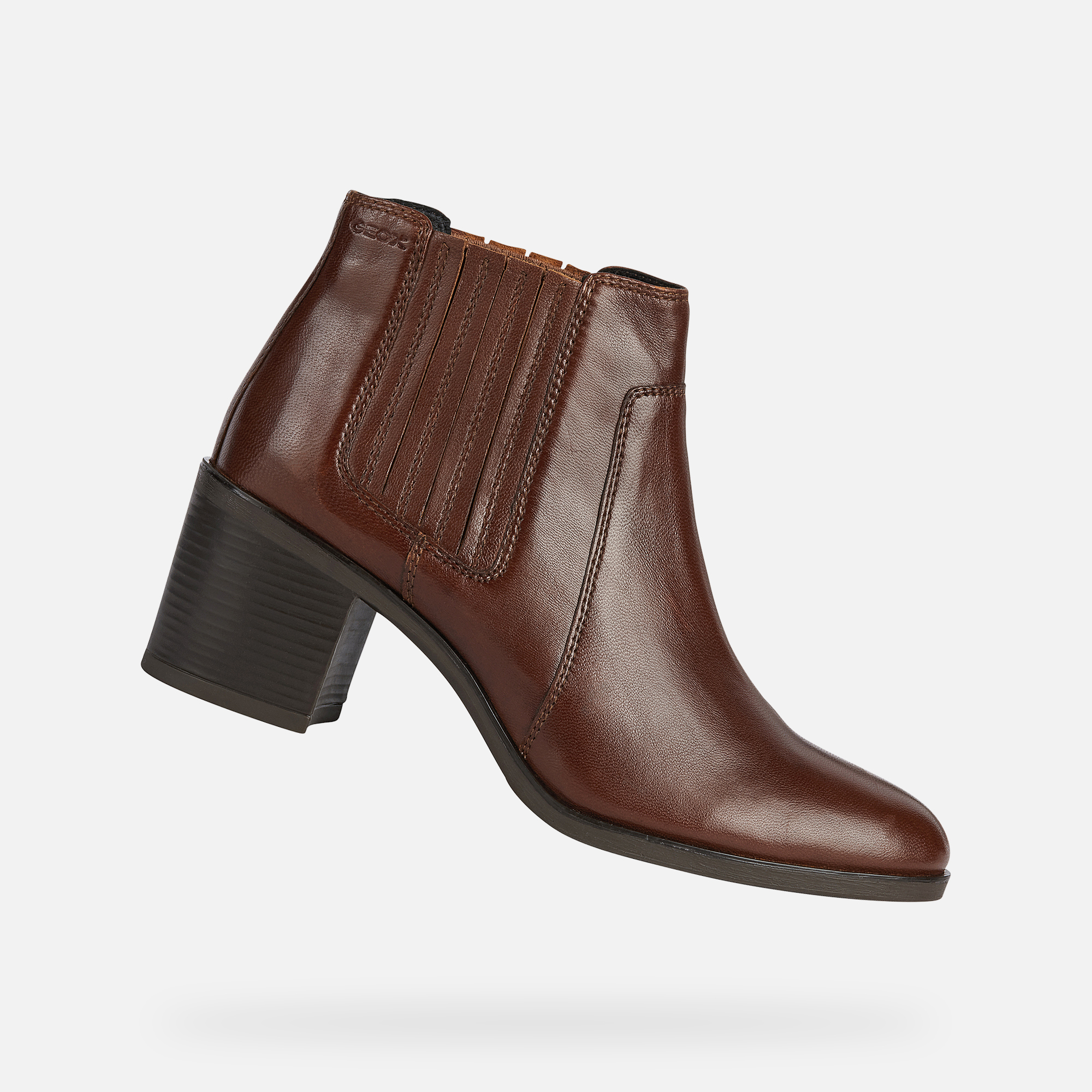 geox bottines marron