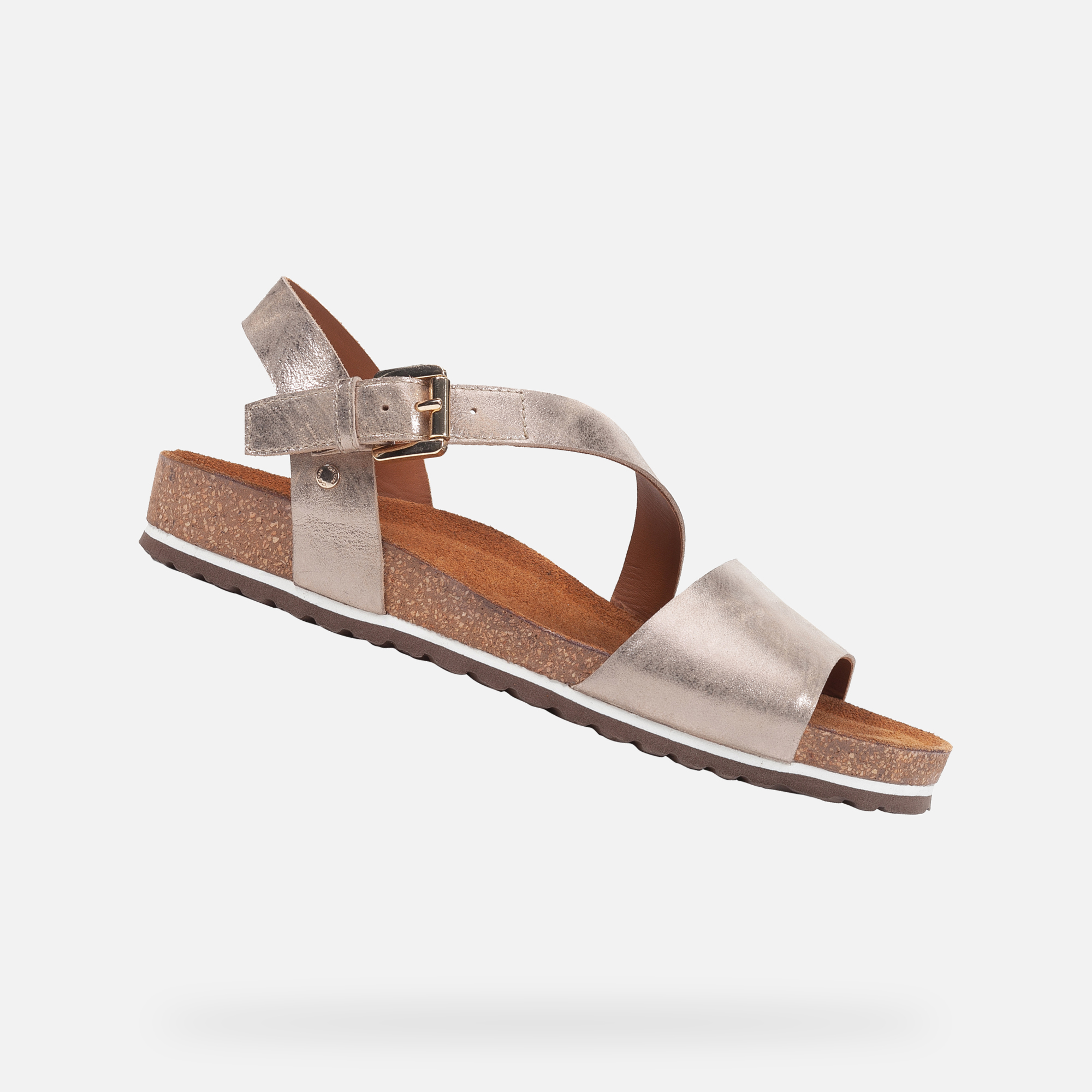 Geox SPENSIERATA Mujer Sandalias Oro Geox® P/V