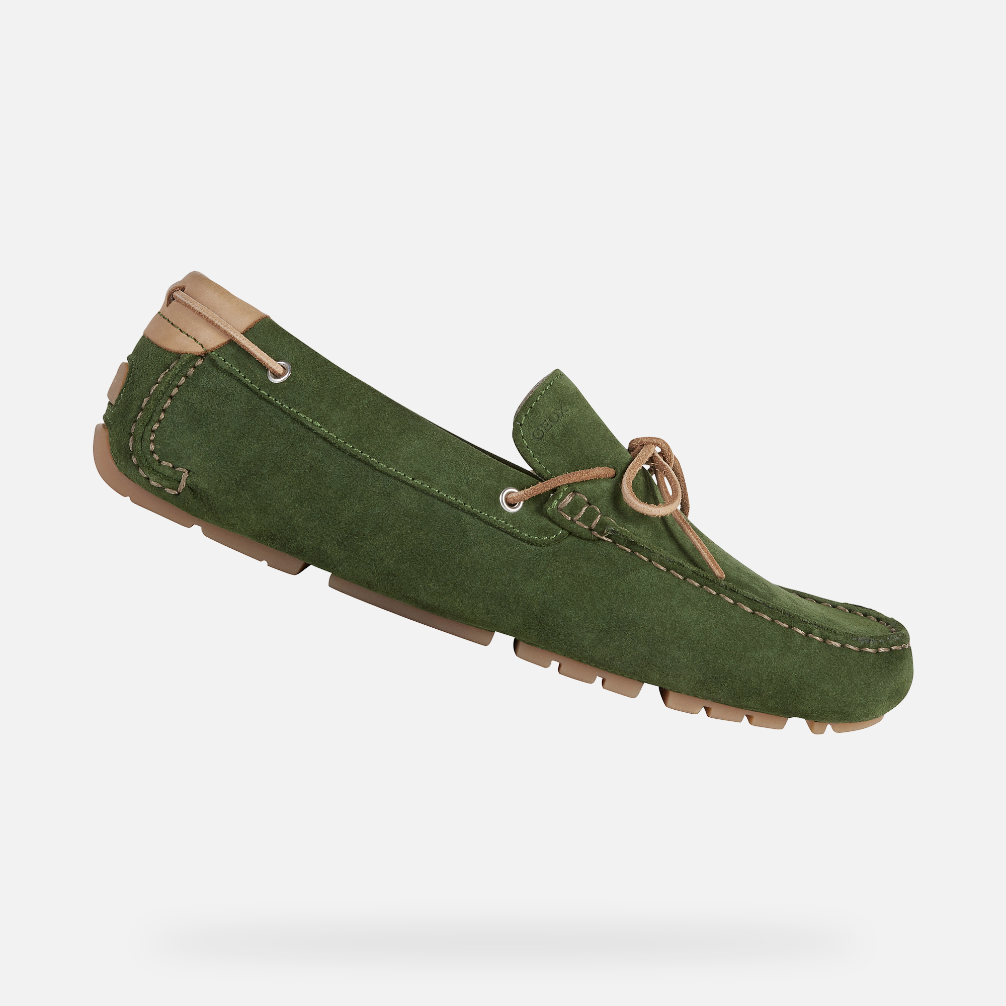 Geox MELBOURNE Man Dk Green Loafers Geox SS 20