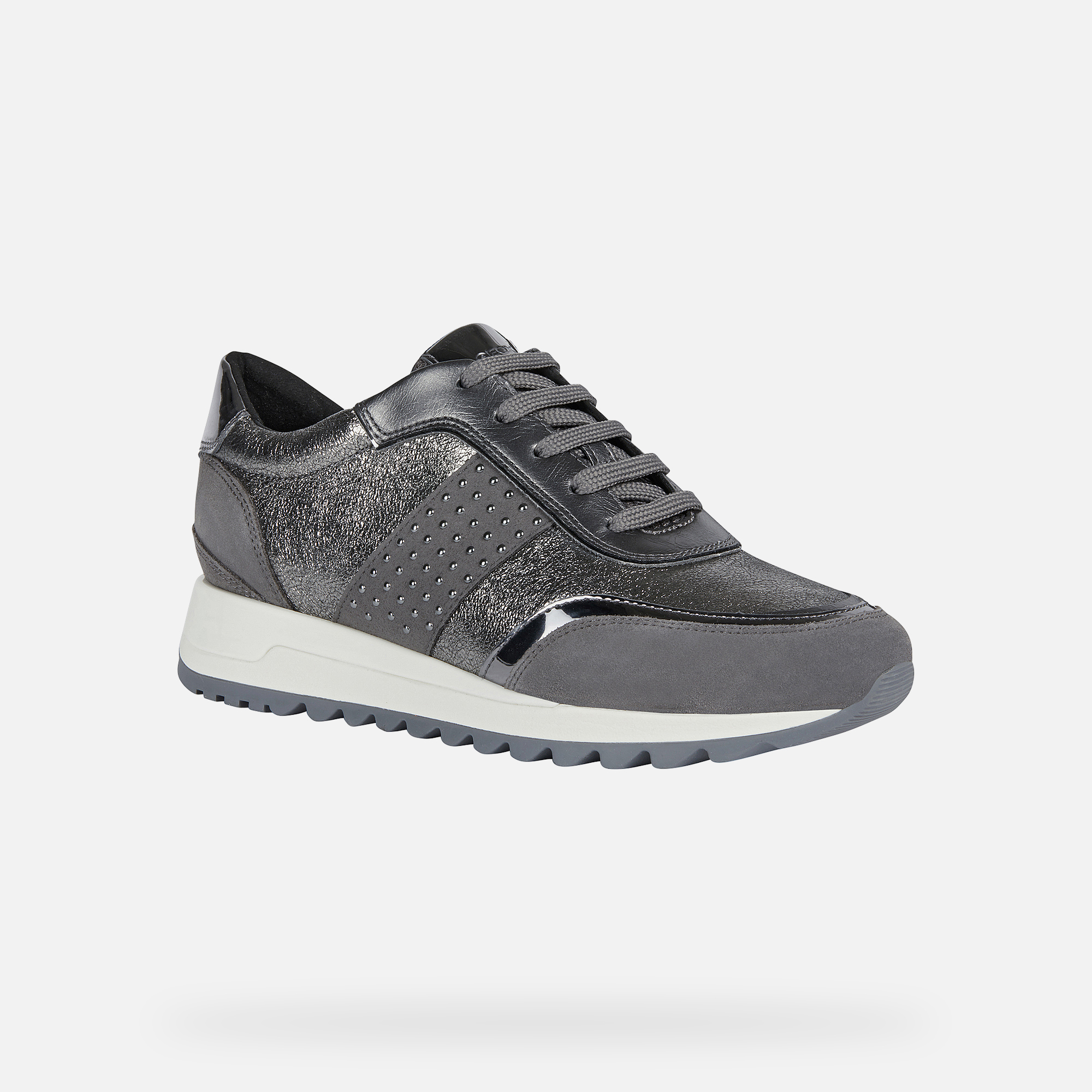 Geox TABELYA Woman: Dark grey Sneakers | Geox® Online Store