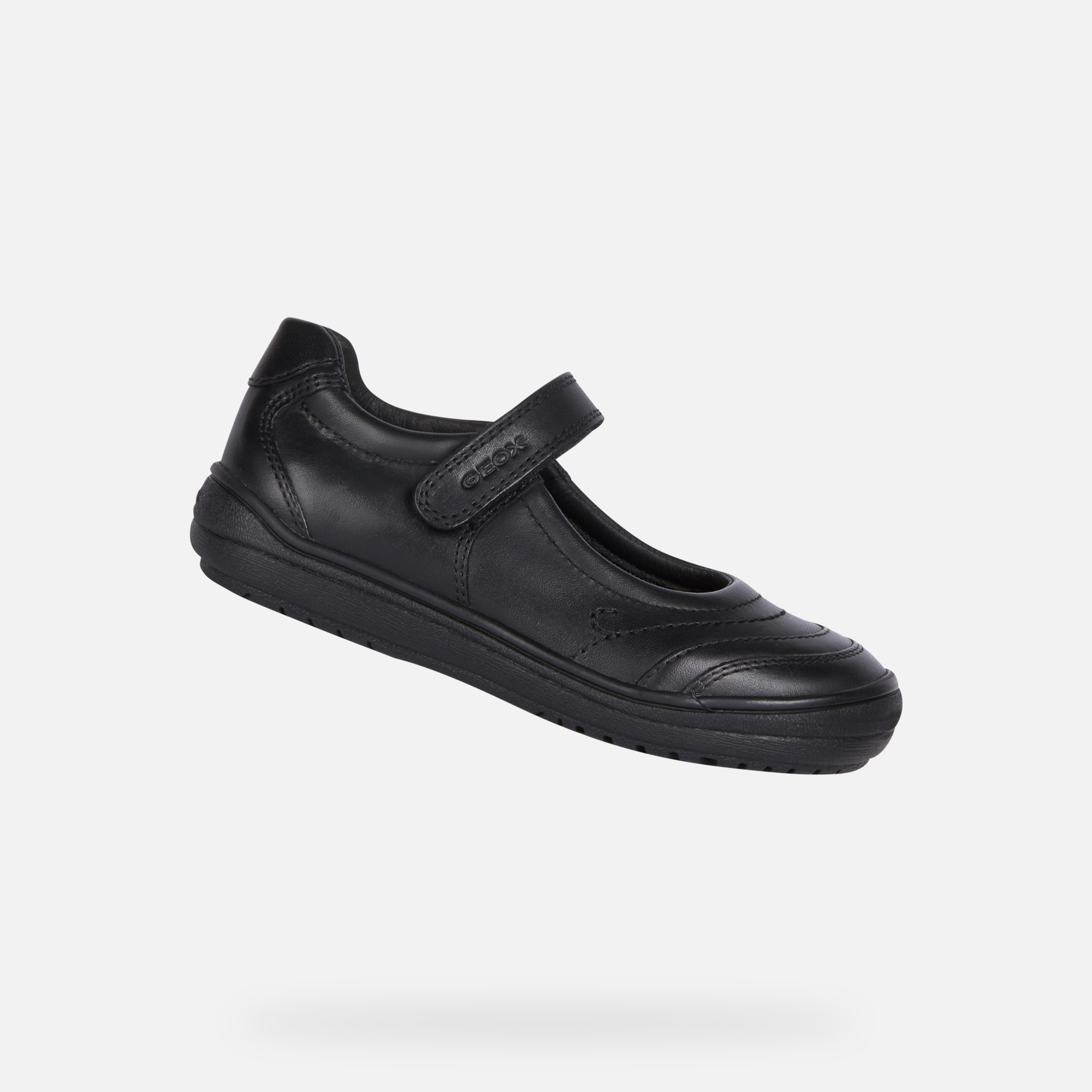 Geox® HADRIEL Junior Girl Black Ballerinas Geox® Uniform