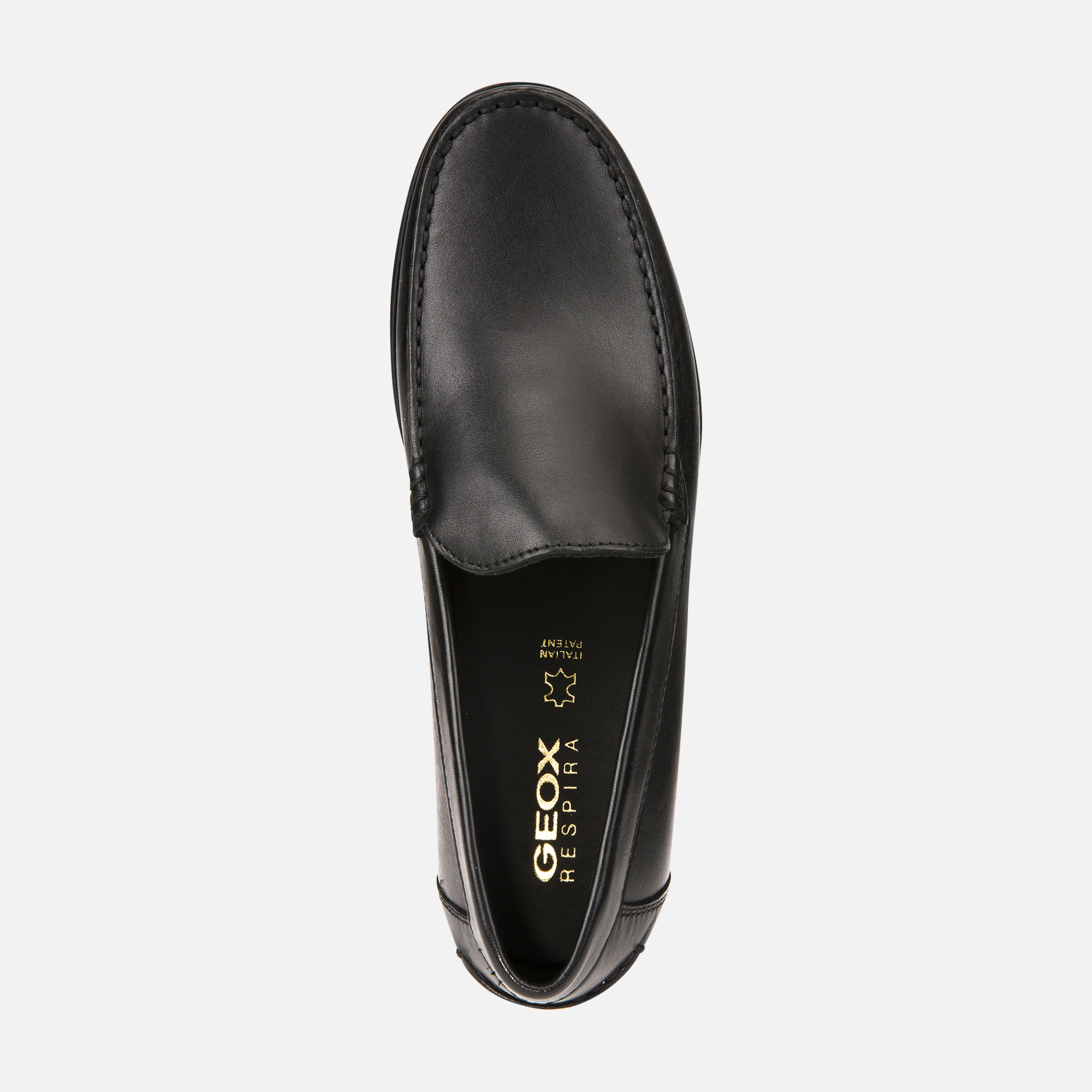 Geox® NEW DAMON Man Black Loafers | Geox® Spring Summer