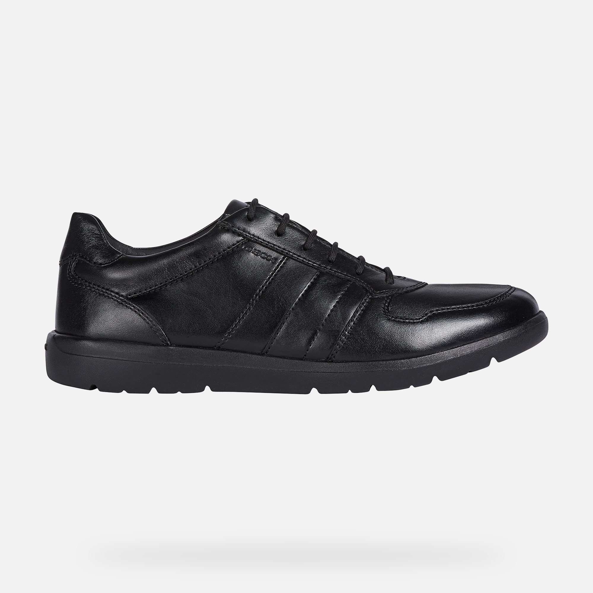 Geox® LEITAN Man: Black Shoes | Geox® Online Store