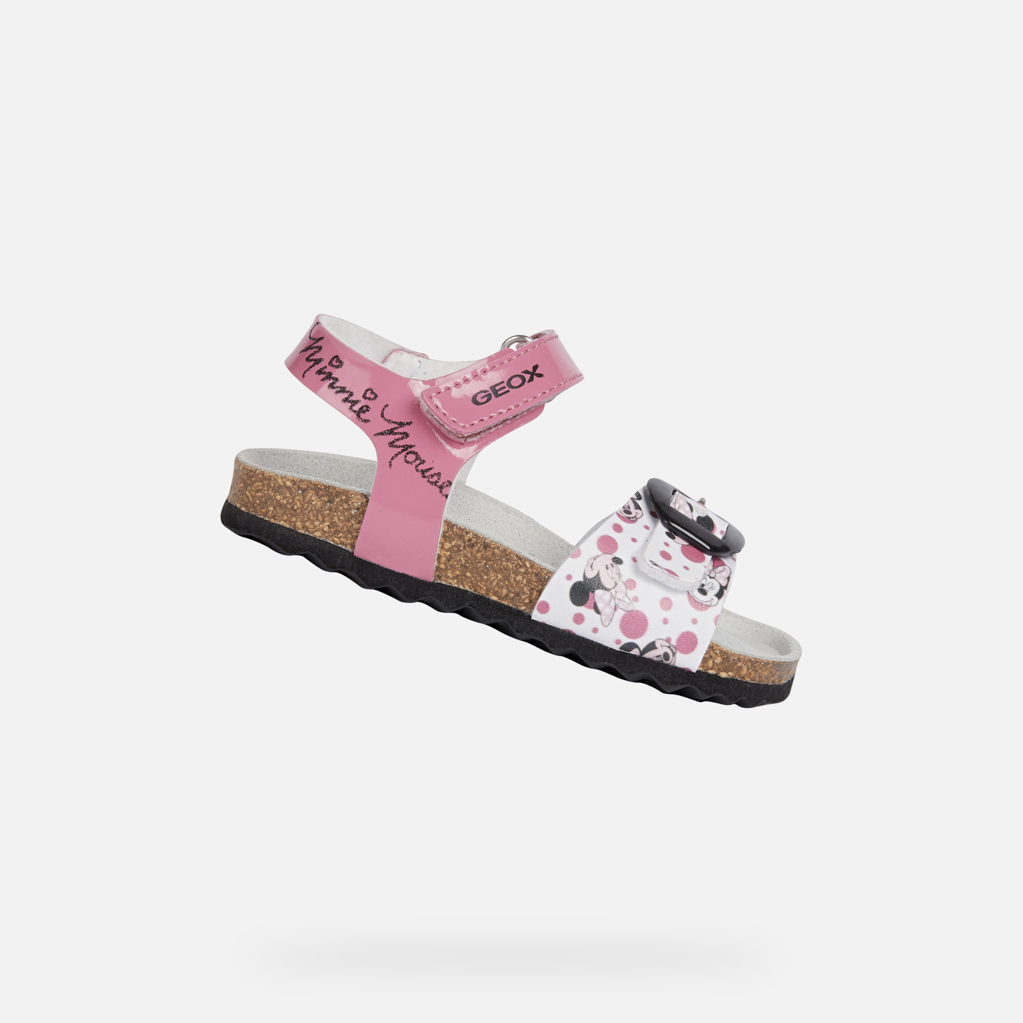 Sandales Geox B Chalki Pour Bébé Fille - Confort Respirant, Velcro, Semelle Souple - Idéales Pour La Marche Et Les Sorties