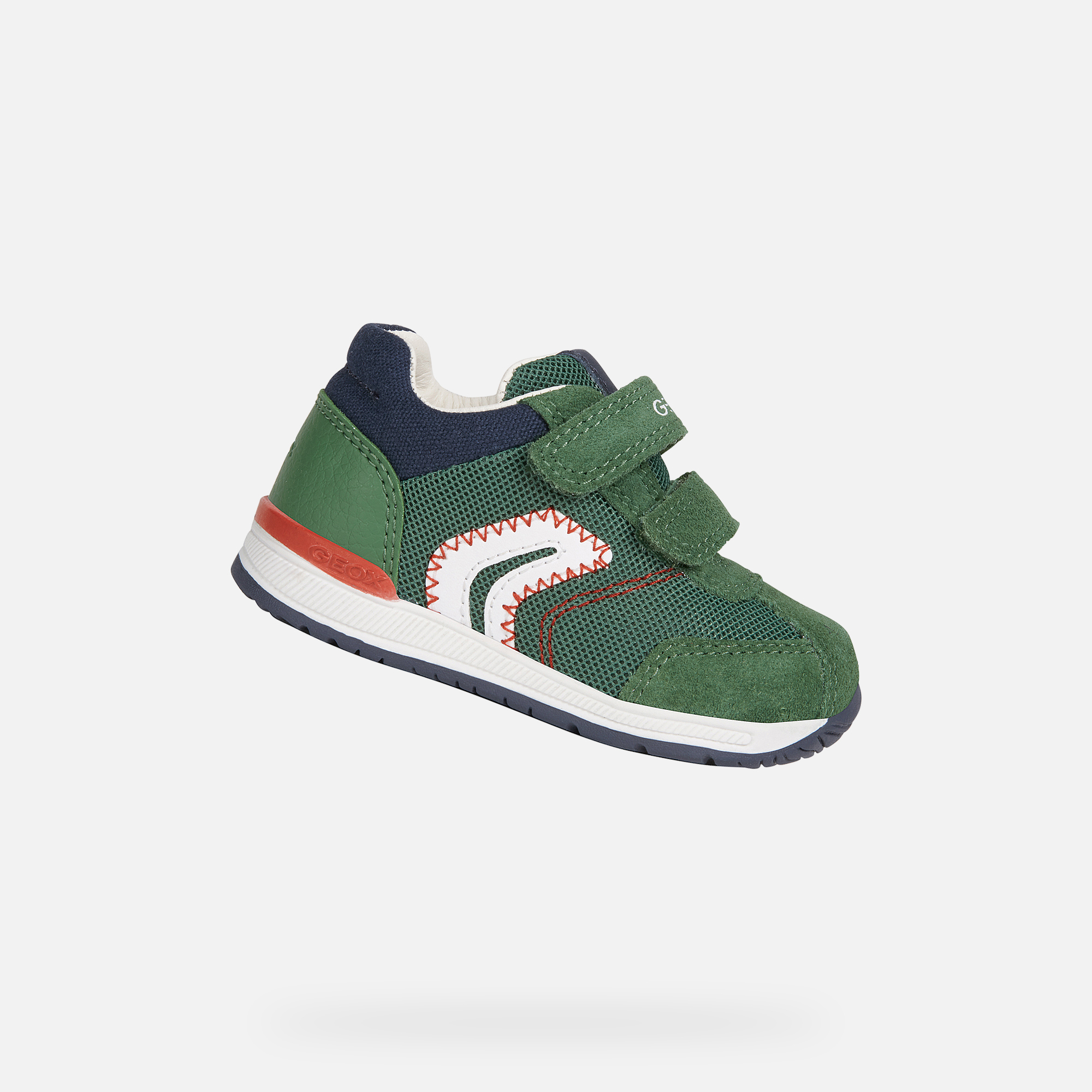 boys green running shoes