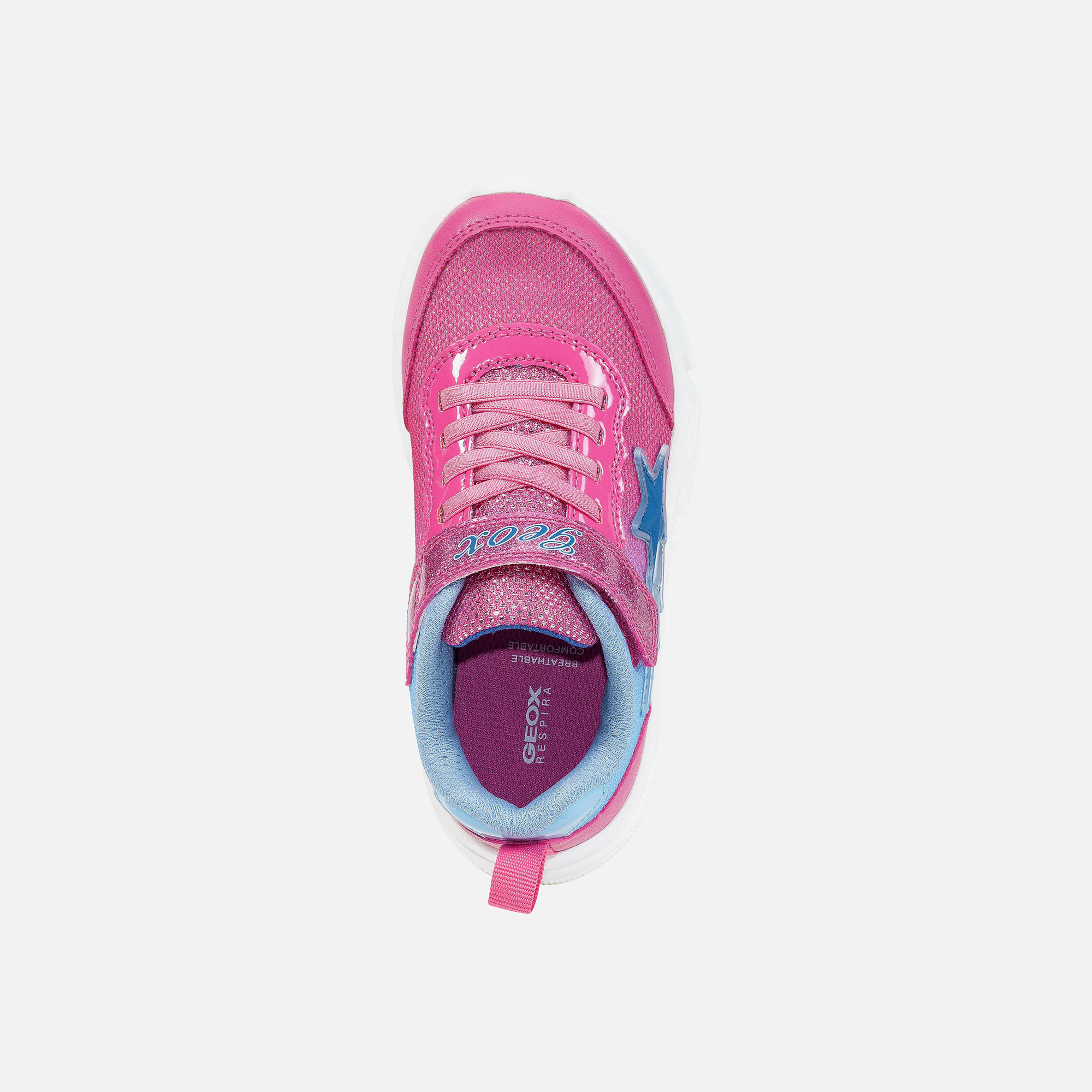 Geox® ARIL Junior Girl Fuchsia Sneakers | Geox® SS21
