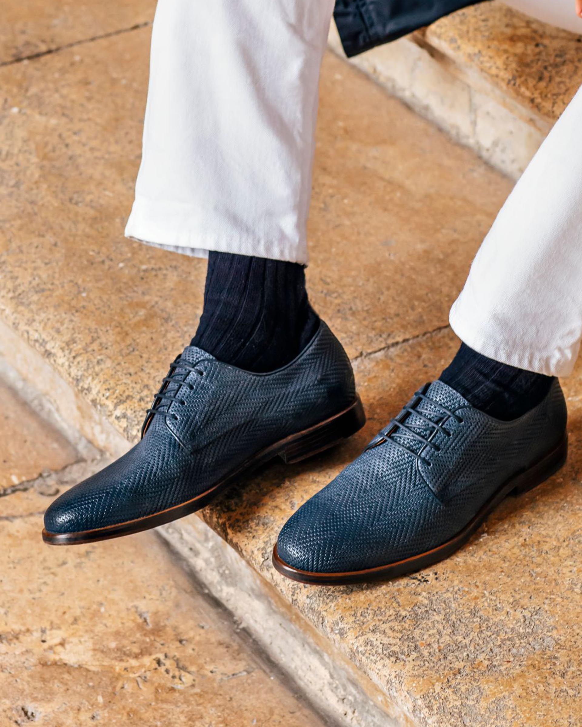 Geox® BAYLE Man Navy Shoes Geox® Spring Summer