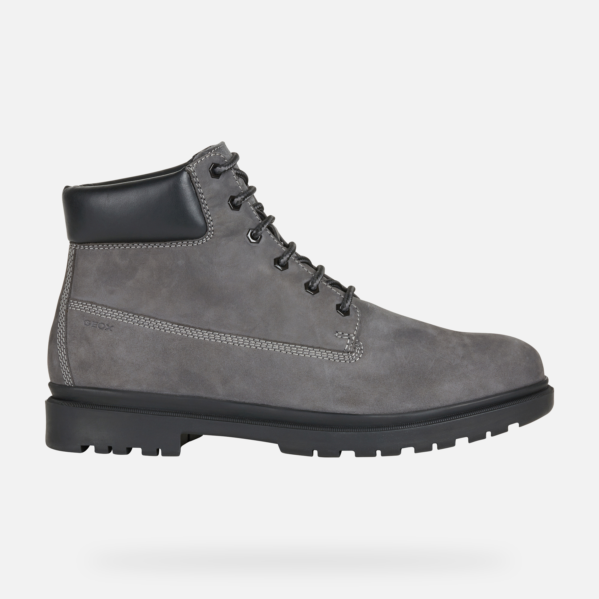 Geox® ANDALO Man: Dark grey Ankle Boots | Geox® FW21