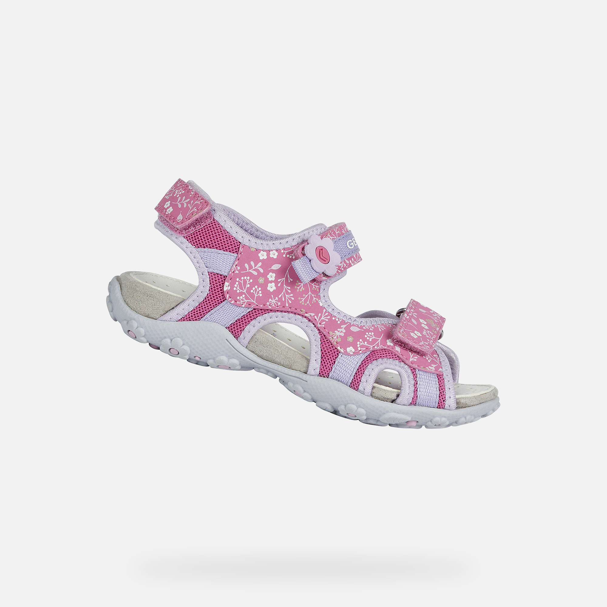 Geox ROXANNE Girl Fuchsia Sandals Geox ® Official Store