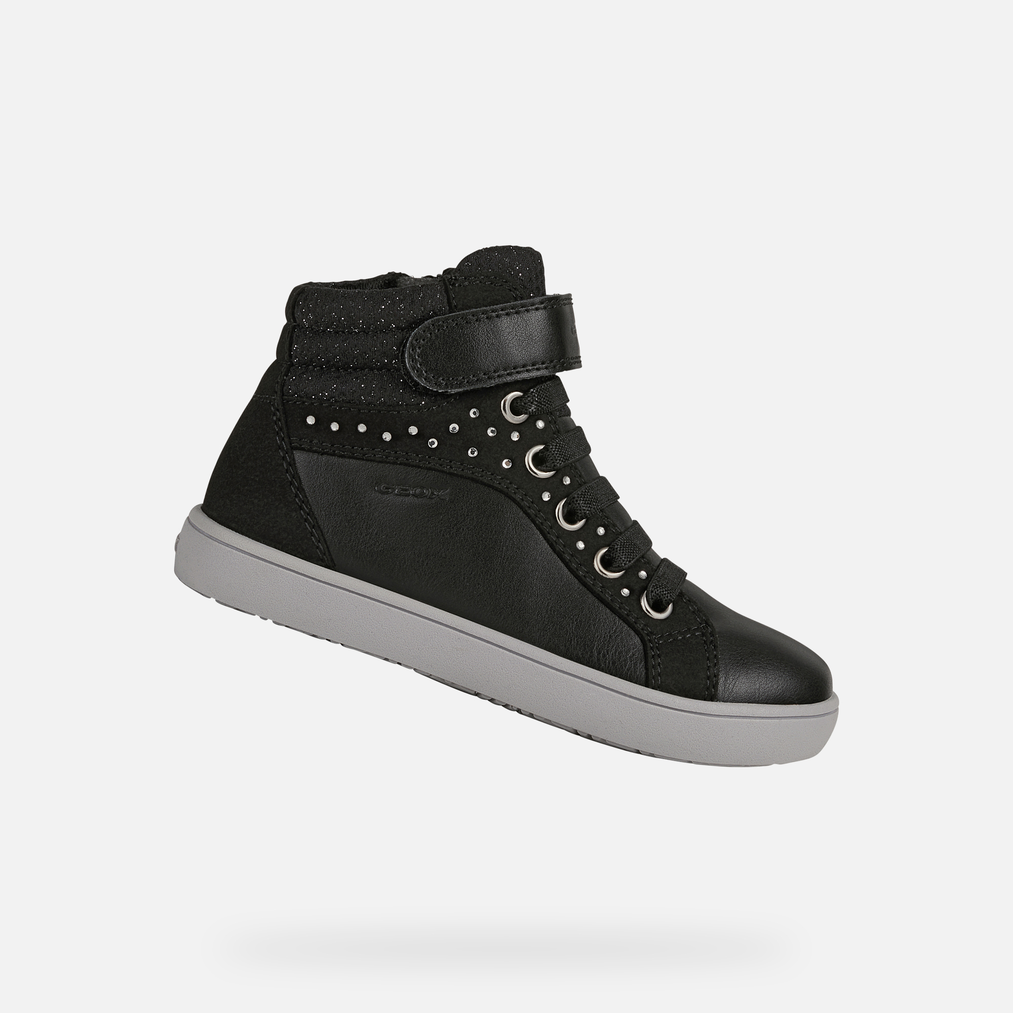 Geox® KATHE Junior Girl: Black Sneakers | Geox® FW21/22