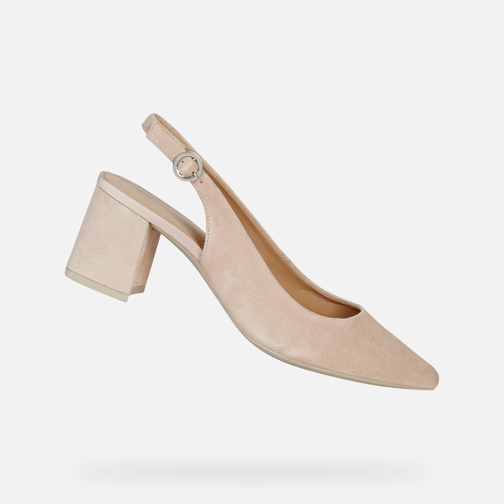 Geox Pompa "Bigliana" Per Bambine E Ragazze - Slingback A Punta Con Tacco Medio, Pelle Morbida - Foto 9