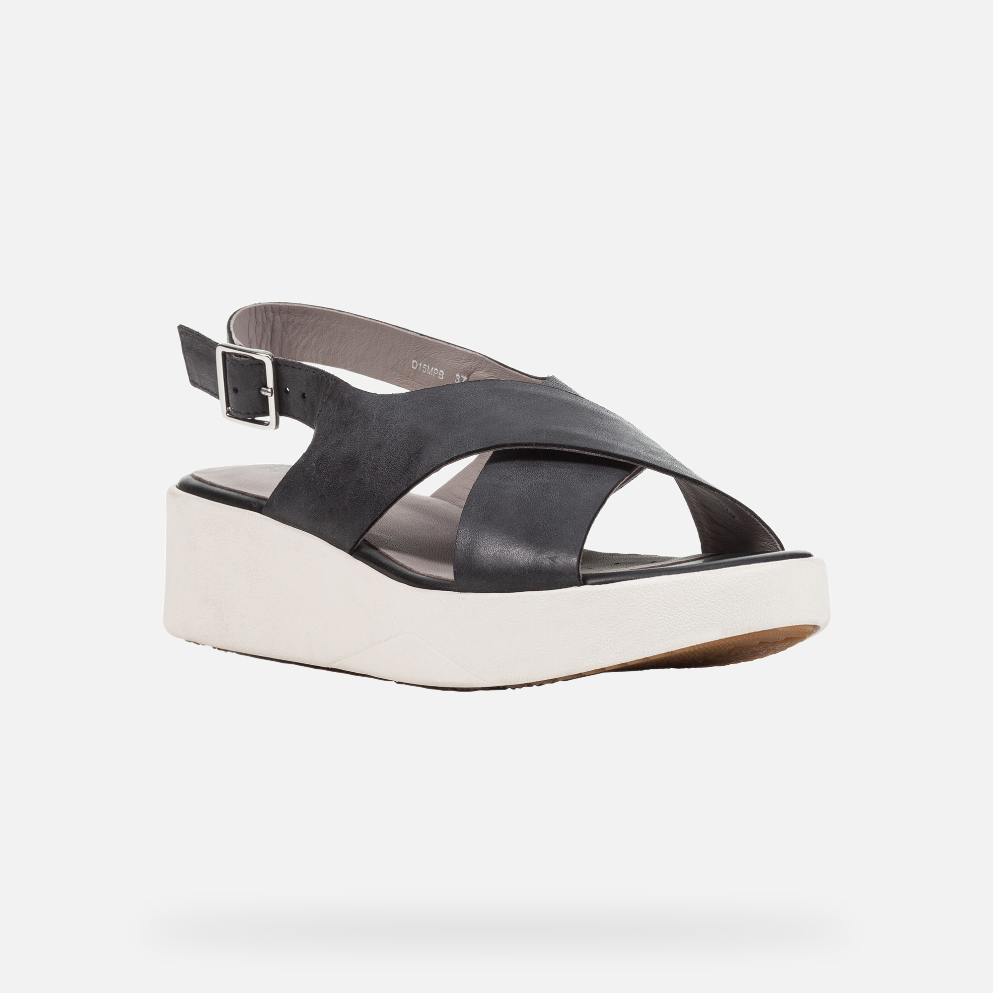 Geox® LAUDARA Woman Black Sandals | Geox® Spring Summer