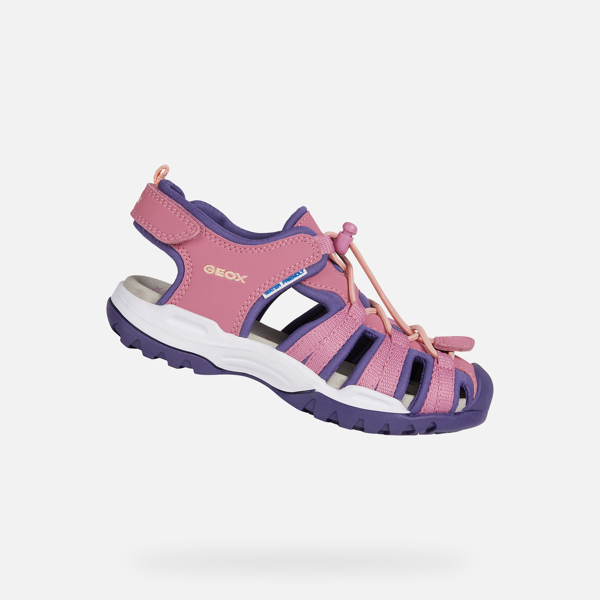 Geox BOREALIS Girl: Fuchsia Sandals | Geox SS20