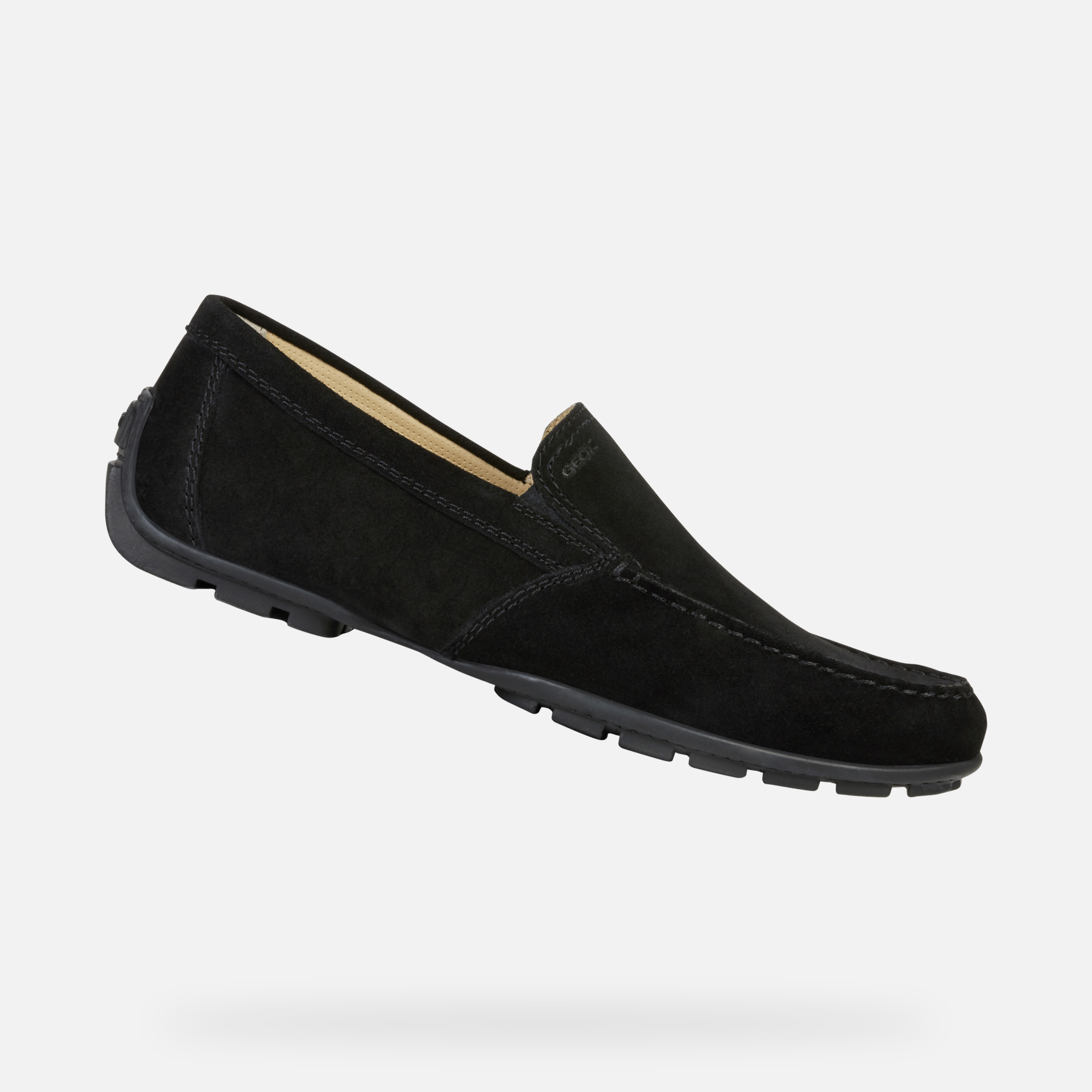 Geox® MONER Man Black Loafers Geox® Spring Summer