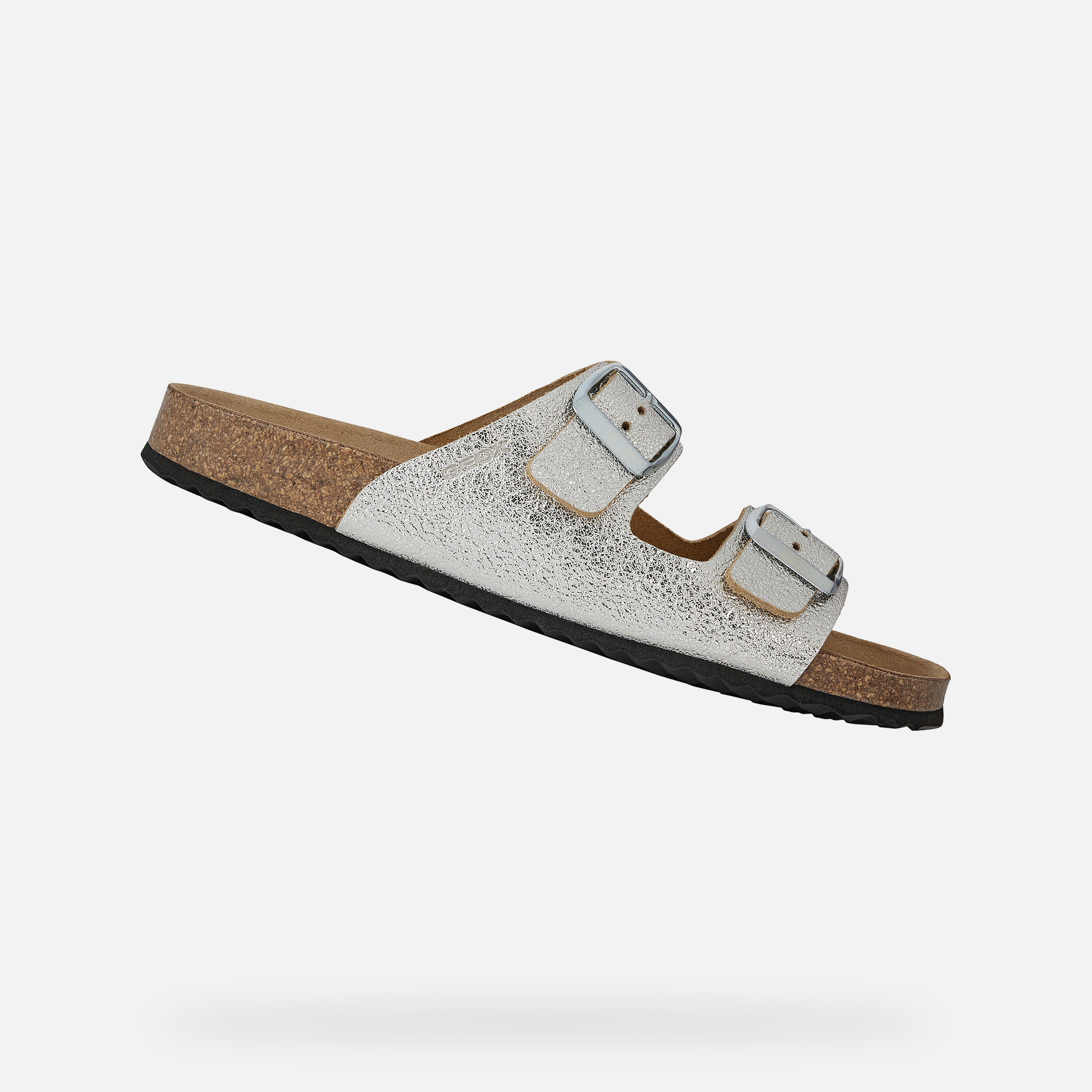 Geox® BRIONIA Woman Silver Sandals Geox®