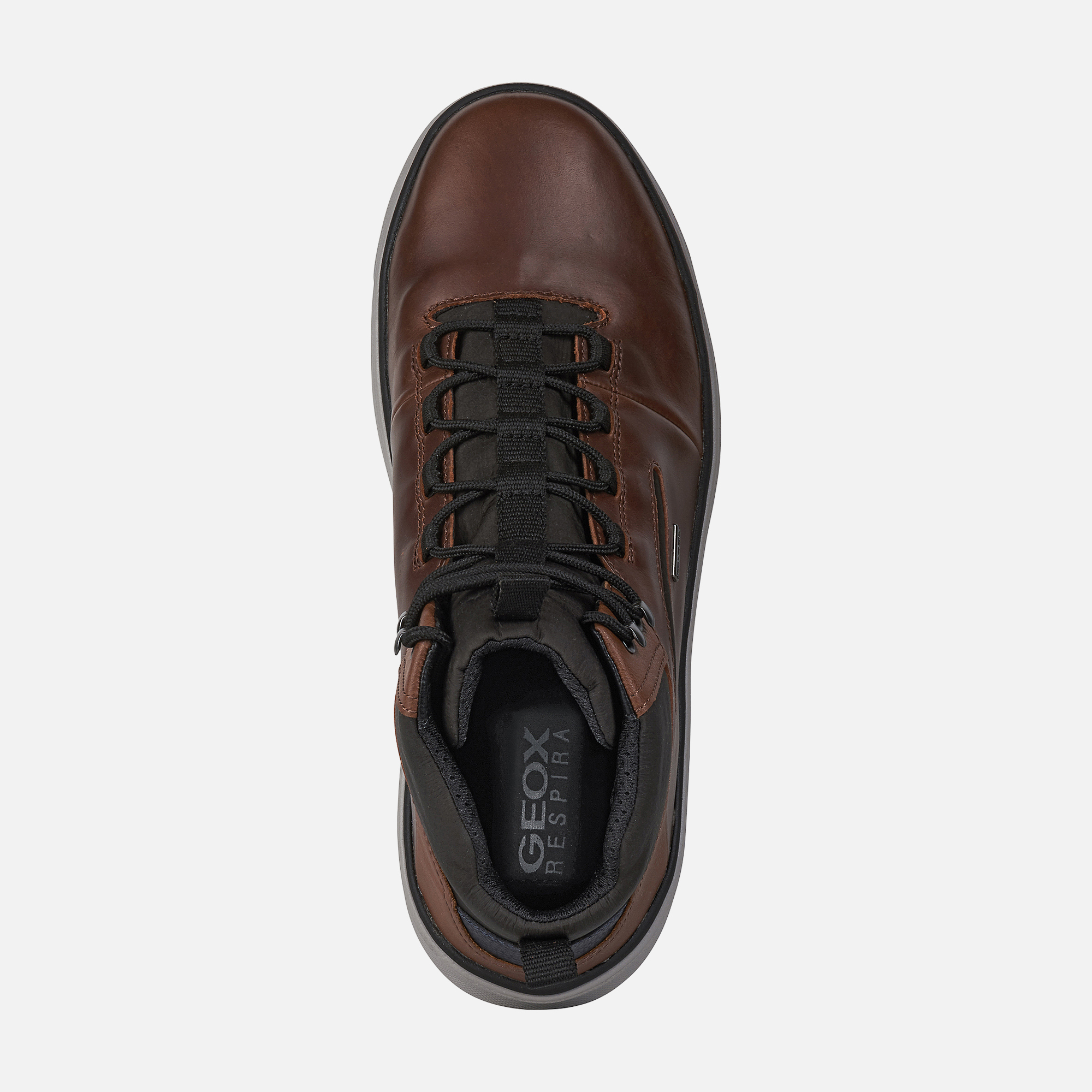 Geox® CERVINO B ABX Man: Dark.Brown Ankle Boots | Geox®