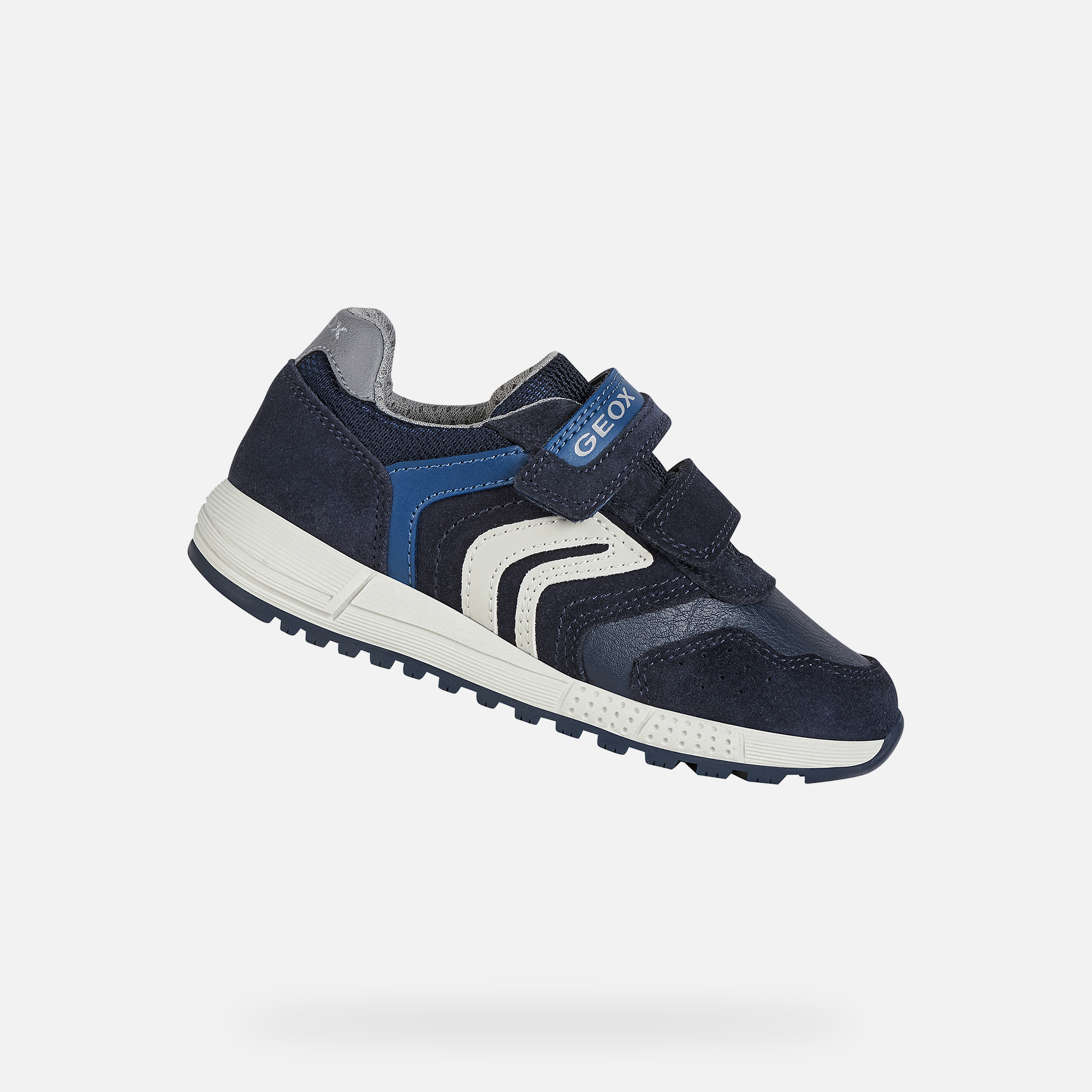Geox ALBEN BOY Junior Boy: Navy blue Sneakers | Geox® FW20