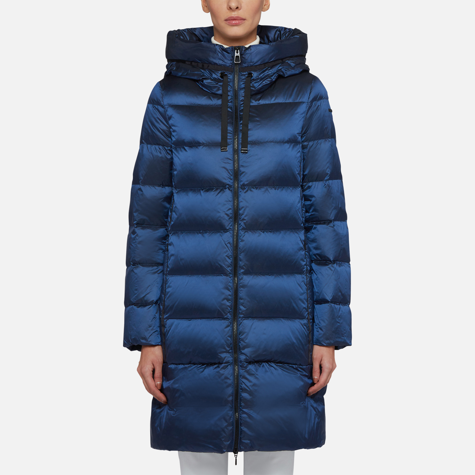 Geox ADRYA Woman Blue Down Jacket Geox® FW20