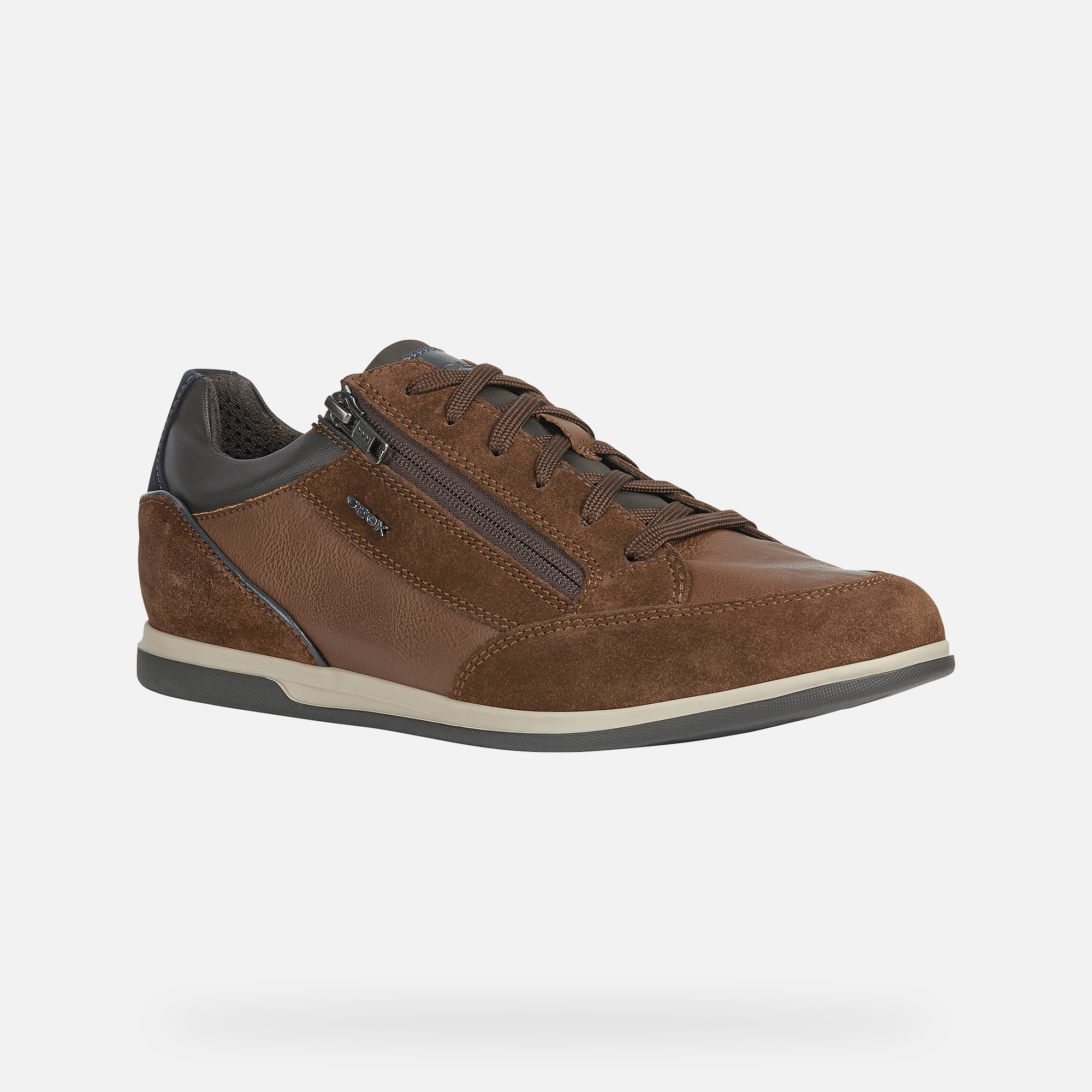 Geox RENAN Man: Chestnut Sneakers | FW20/21 Geox®