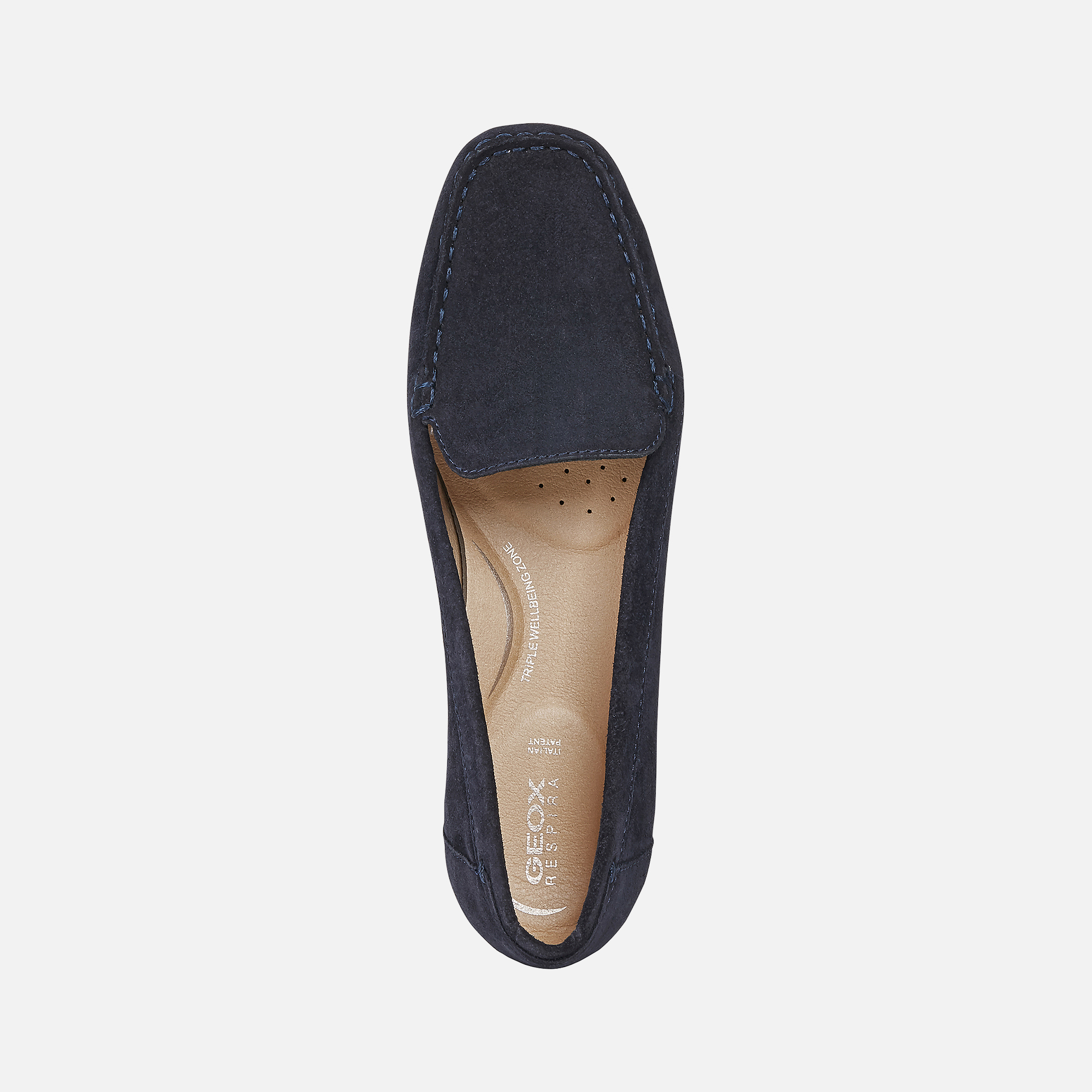 Geox ANNYTAH MOC Woman: Navy blue Loafers | Geox® FW20/21