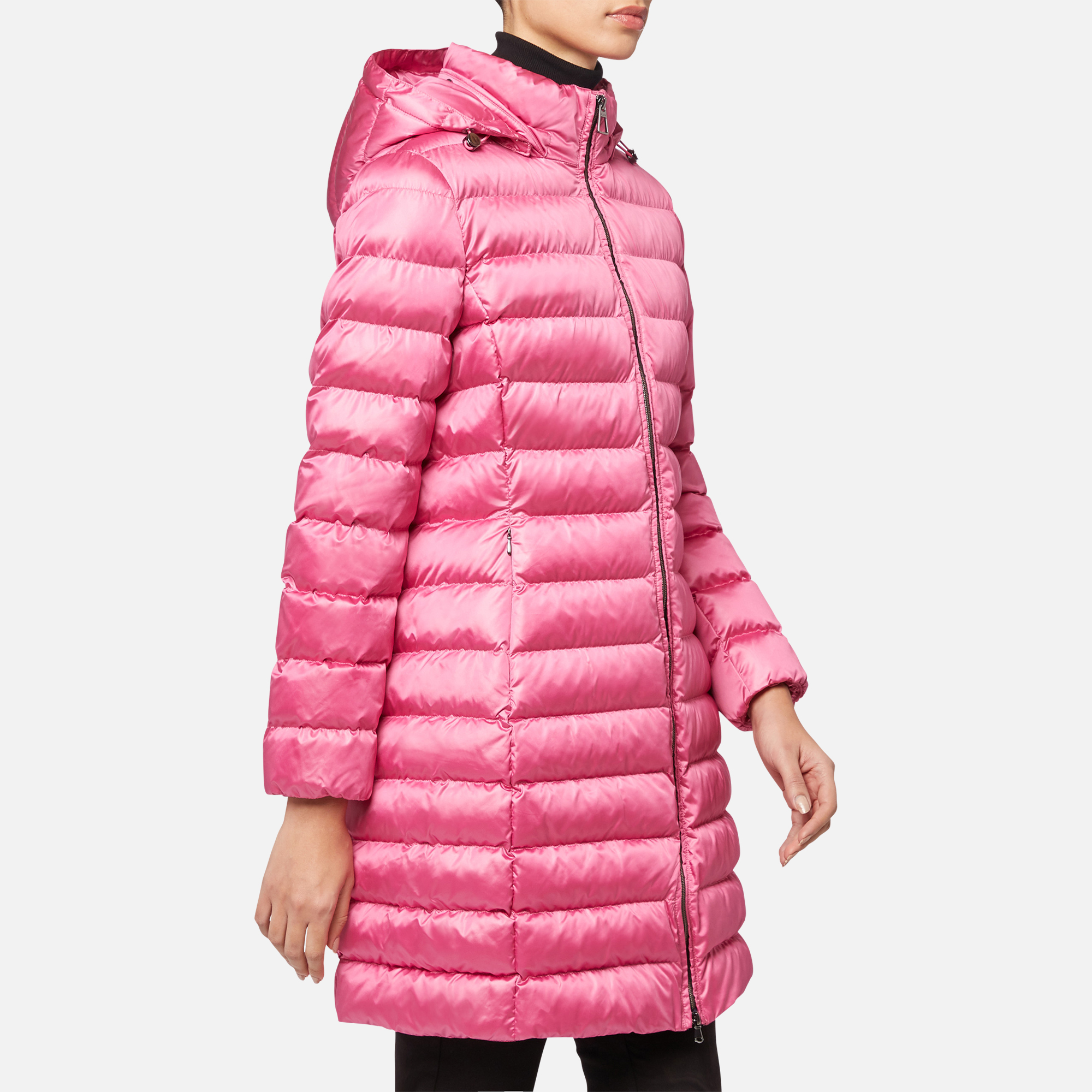 Geox® ZOSMA Woman: Pink Yarrow Jacket | Geox® FW21/22