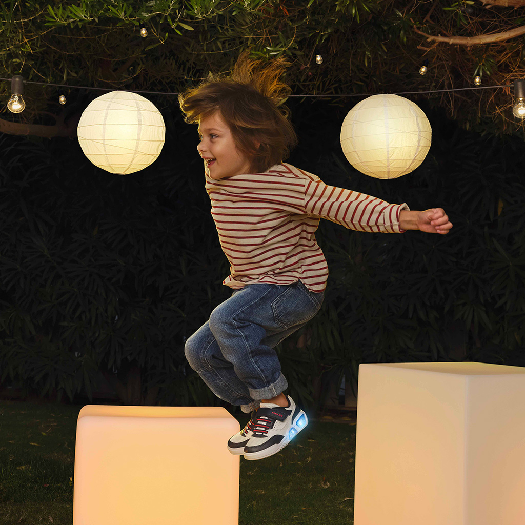 Fire up the fun with new light up shoes for boys.